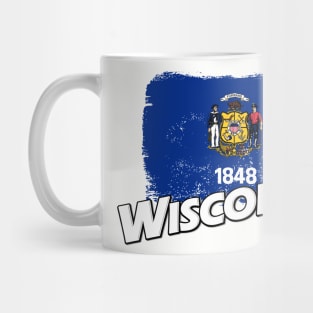 Wisconsin flag Mug